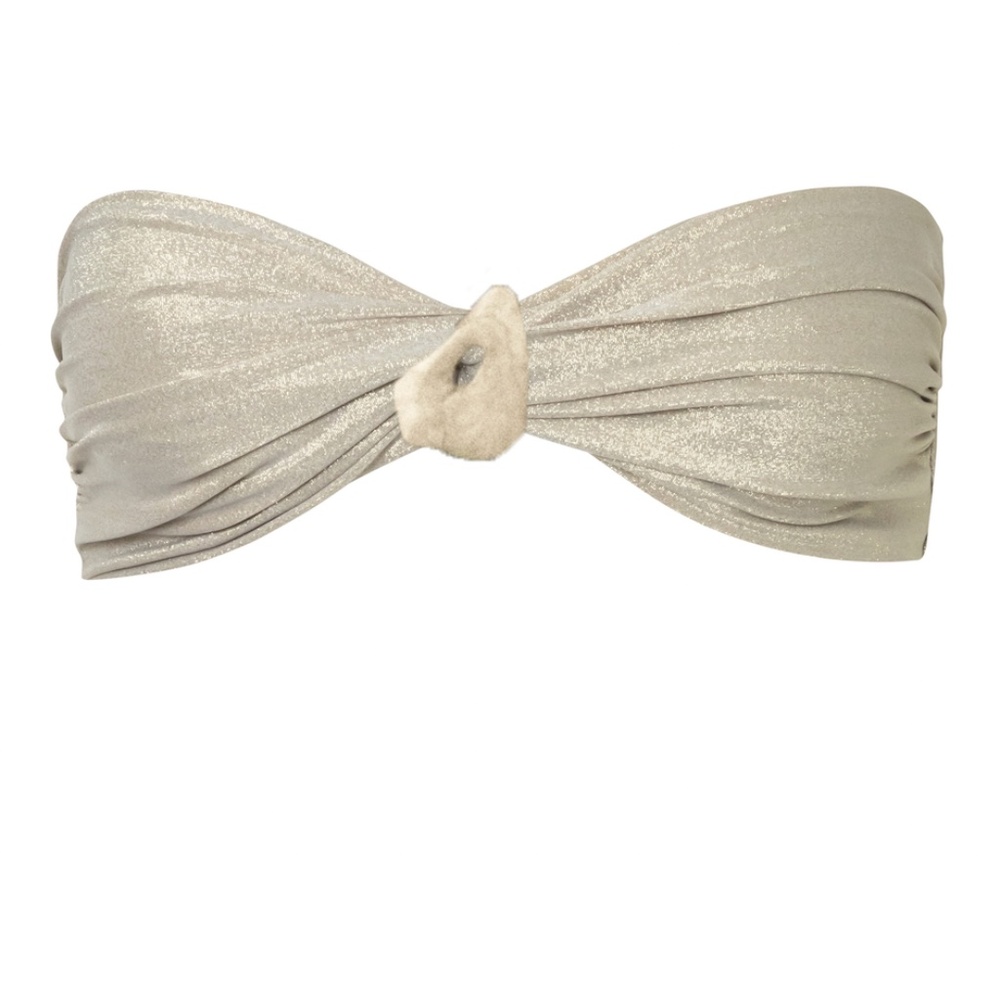 Baobab vera bikini top gold